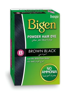 Bigen Powder Hair Dye Brown Black 6g 