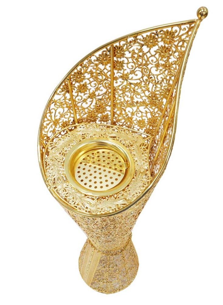Bakhoor BoSidin - Large Incense Burner 100 cm Tall Big size Floor-Standing Incense Holder Mabkhara for Home Fragrance and Decore - Image 1
