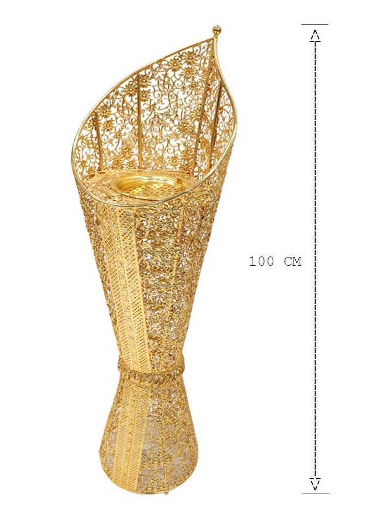 Bakhoor BoSidin - Large Incense Burner 100 cm Tall Big size Floor-Standing Incense Holder Mabkhara for Home Fragrance and Decore - Image 1