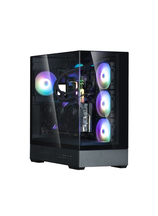 زالمان حافظة كمبيوتر ألعاب ZALMAN P40 PRISM ATX Mid-Tower مع زجاج مقوى بانورامي و 4 مراوح ARGB - Image 3