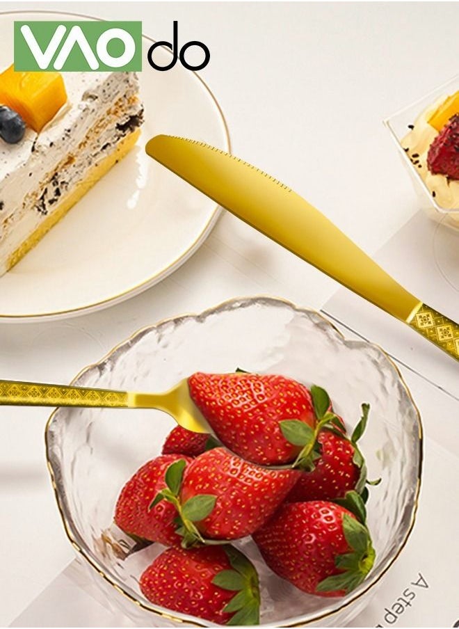 3-Piece Stainless Steel Flatware Set Cutlery Knive, Fork and Spoon Set