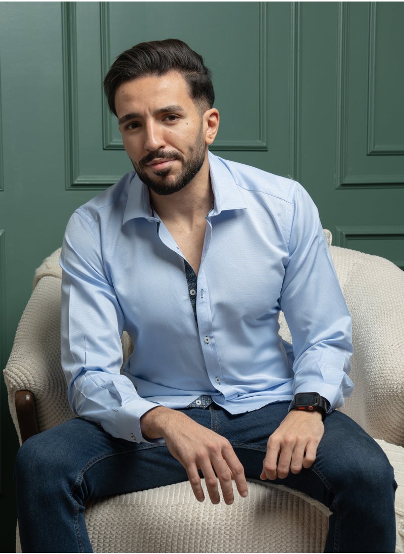 Generic Men’s Formal Long-Sleeve Shirt – Elegant & Comfortable – Premium Quality Fabric – Available in Multiple Sizes & Colors – Perfect for Formal & Casual Looks  - Image 2