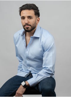 Generic Men’s Formal Long-Sleeve Shirt – Elegant & Comfortable – Premium Quality Fabric – Available in Multiple Sizes & Colors – Perfect for Formal & Casual Looks  - Image 3