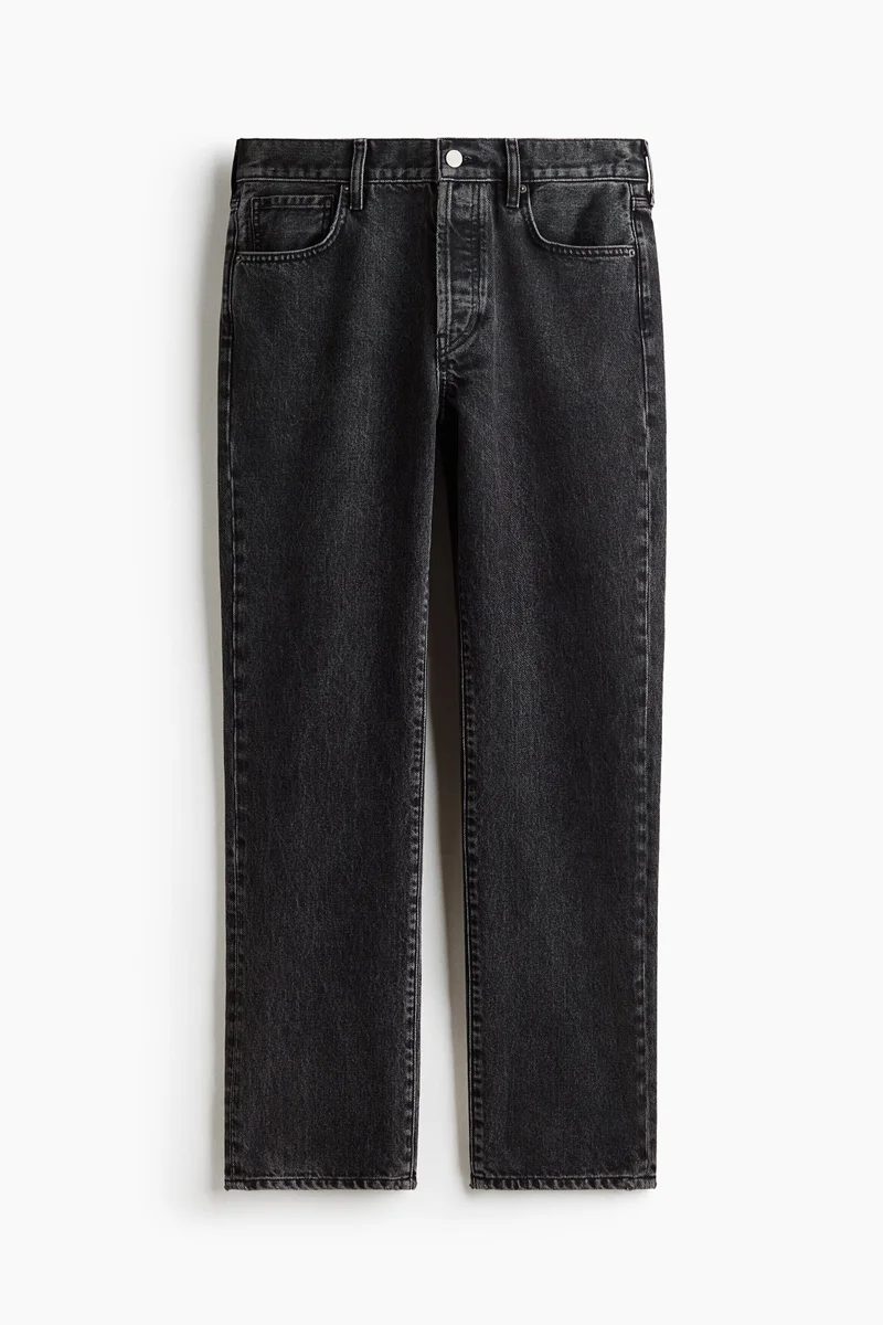 H&M  Straight Regular Waist Jeans for Women | Best Price UAE
