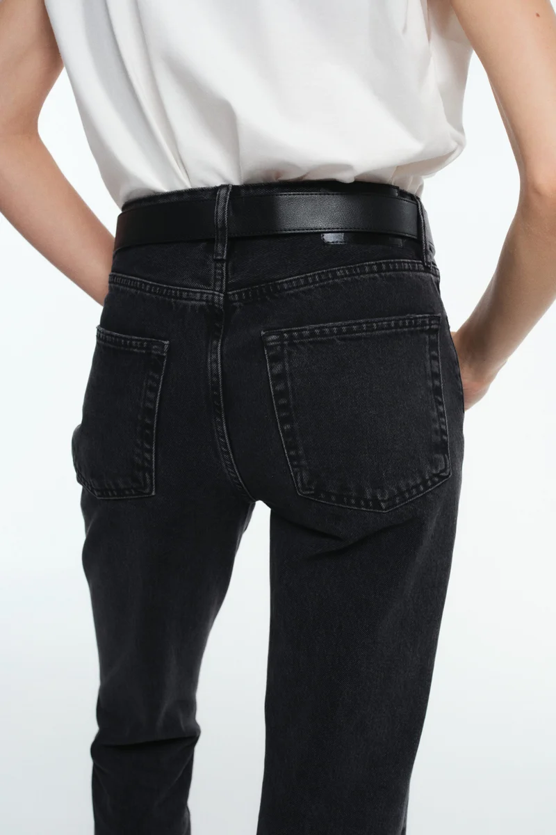 H&M  Straight Regular Waist Jeans for Women | Best Price UAE