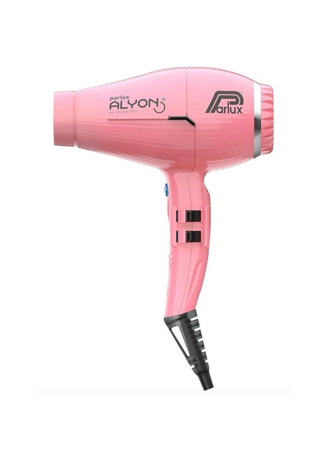 Parlux ALYON Hair Dryer Air Ionizer Tech [European Plug 220V] Pink 1unit - Image 1