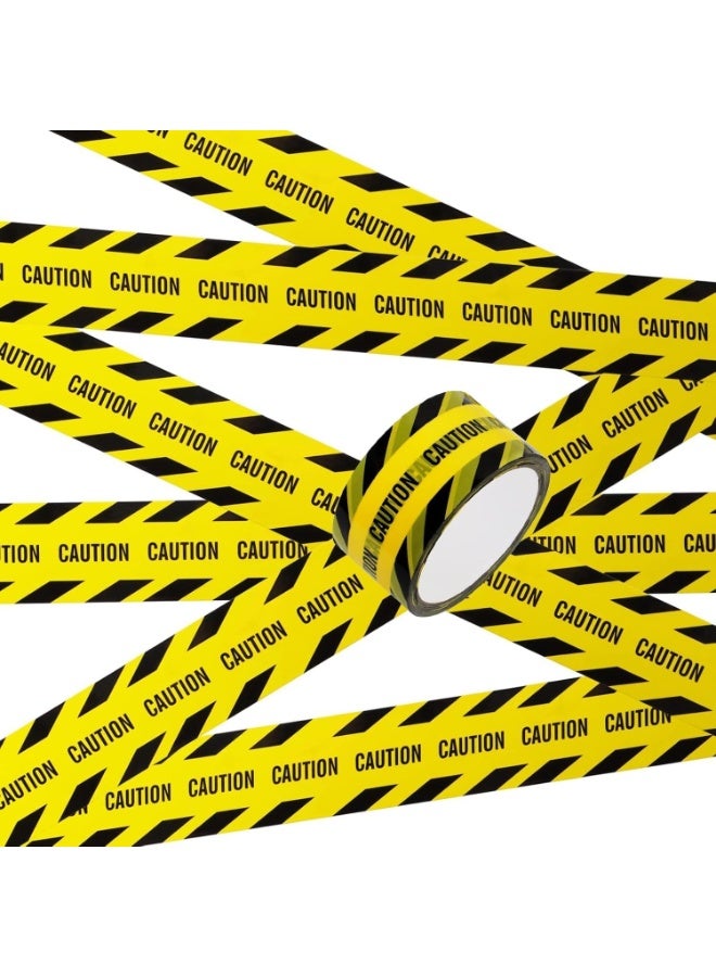 Harbour Delights - Warning Tape, Hazard Caution Yellow and Black Barrier Marking Used for Road Construction, Warning, Transportation of Dangerous Goods, Themed Parties, 4.8 cm *25 m - Image 3