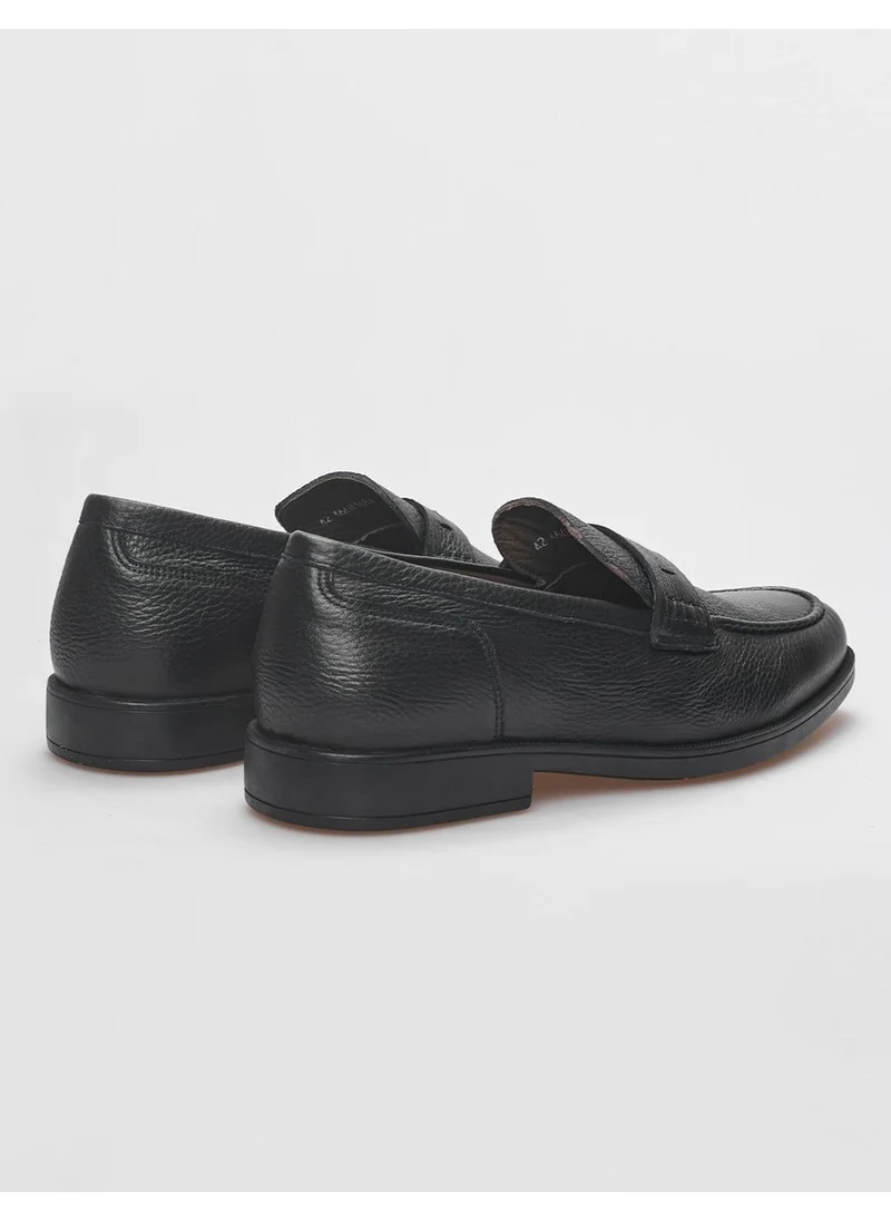 Cabani Leather Black Men's Casual Shoes