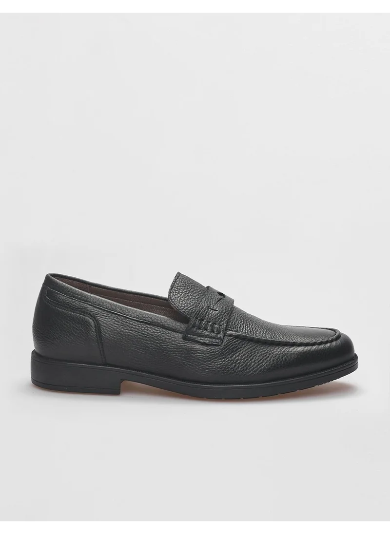 كاباني Leather Black Men's Casual Shoes