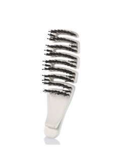 Seacret SEACRET Hair Brush  Paddle Brush Ergonomic Detangling Hairbrush for Women Men and Kids Curly Hair Brush Boar Bristle Hair Brush suitable for All Hair Types Mini 