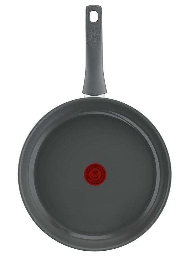Tefal - Tefal Renewal Frying Pan 32 cm Non-Stick Ceramic Coating Eco-Designed Recycled Fry Pan Healthy Cooking Thermo-Signal Safe Cookware Made in France All Stovetops Including Induction - Image 1