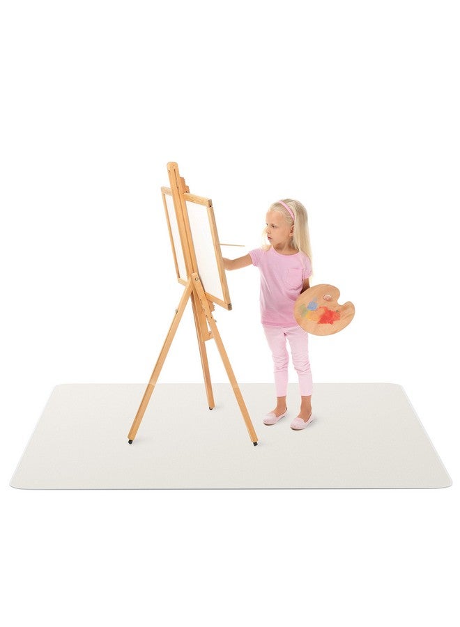 Monster Mat MonsterMat Extra Large Waterproof Splat Mat - 60"x60" Super Jumbo Mess Mat for Floor & Table Protection Washable Mat for Arts, Crafts, Painting, and Playtime (Grey) (Grey) - Image 1