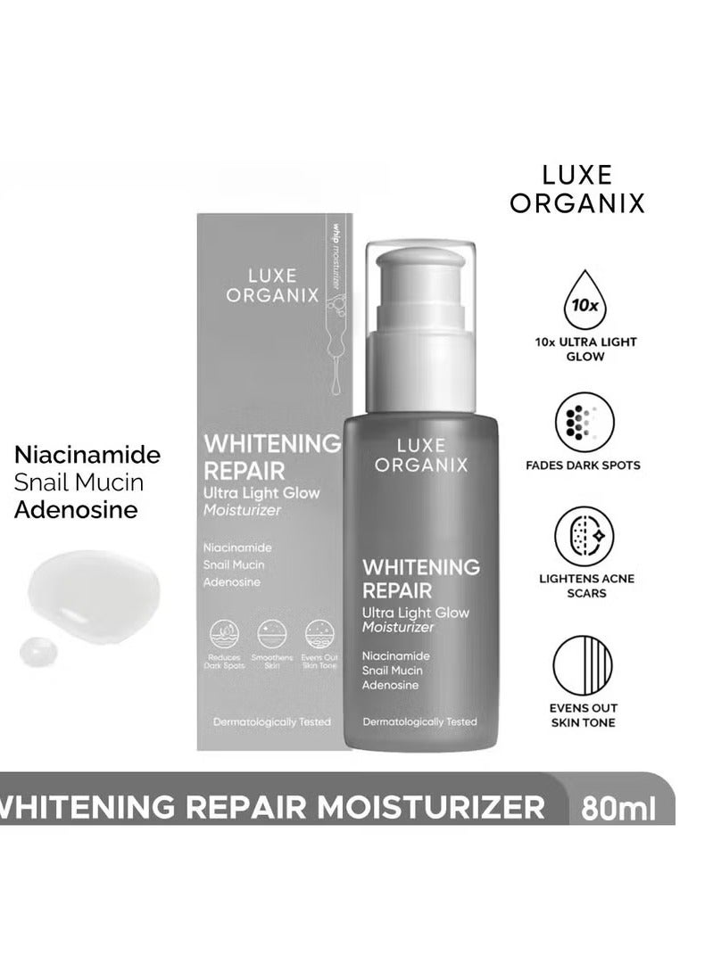 لوكس أورغانيكس مرطب لوكس أورجانيكس لتبييض وإصلاح البشرة 80 مل - Image 2
