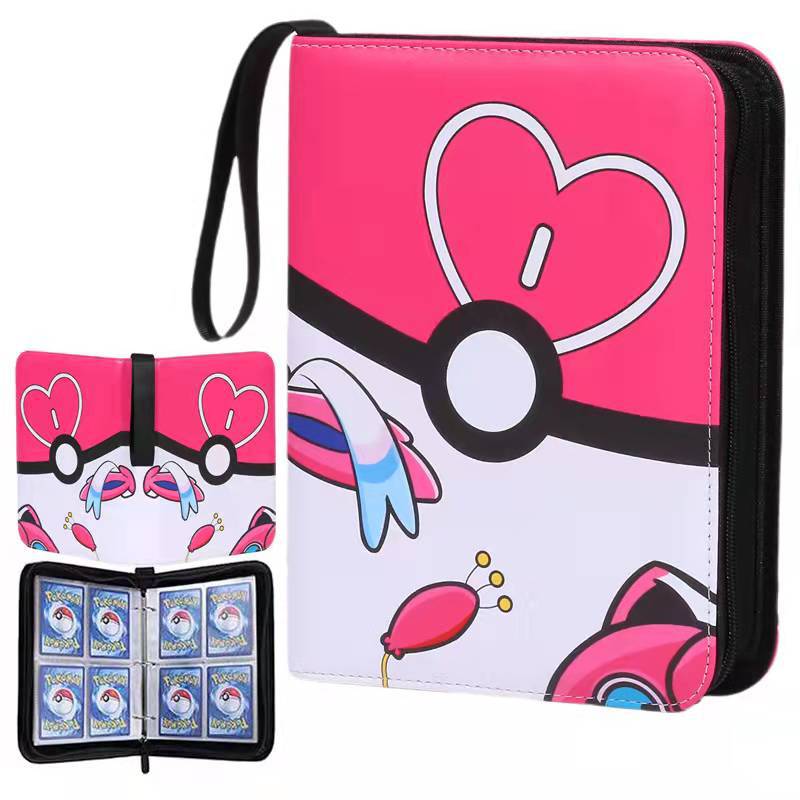 Pokémon Card Book Yu-Gi-Oh Card Collection Book Eva Card Book Pokemon Game Card Book - Image 3