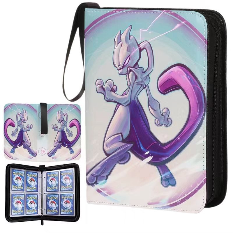Pokémon Card Book Yu-Gi-Oh Card Collection Book Eva Card Book Pokemon Game Card Book - Image 5