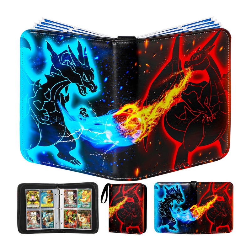 Pokémon Card Book Yu-Gi-Oh Card Collection Book Eva Card Book Pokemon Game Card Book - Image 1