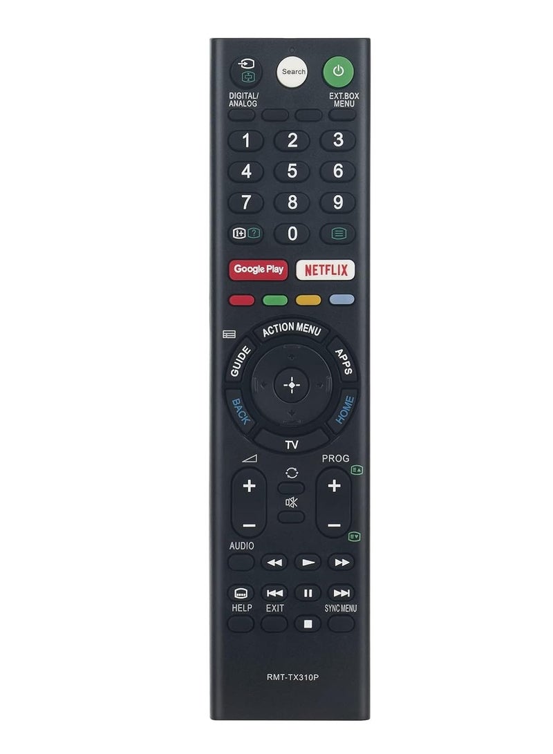 ELTRAZONE New Replacement Remote Control, Remote Control Fit, Universal Remote Control Compatible with Sony TV KD-55X8000G KD-49X8000G KD-43X8000G KD-65X8077G KD-55X8077G KD-65X7500F KD-55X7500F