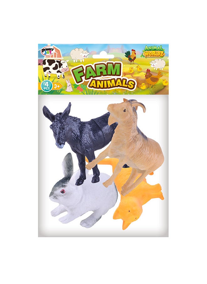 Animal Worldz Farm Animals 6 Inch 4 Pieces - pzsku/Z494BE1B51F2ED4AA483DZ/45/_/1692278742/5e537db4-fe19-4f38-8f99-5c6af48e03c5