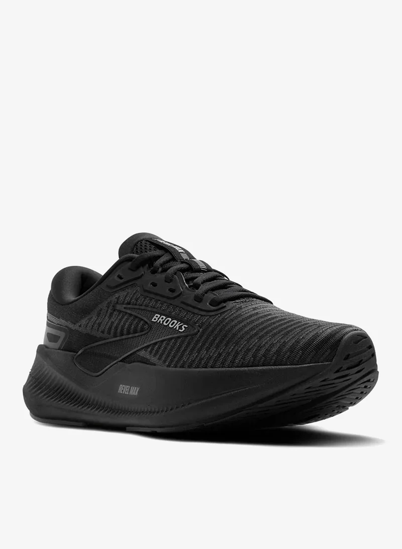 Brooks BLACK/BLACK/EBONY Revel Max for Men | Best Price UAE