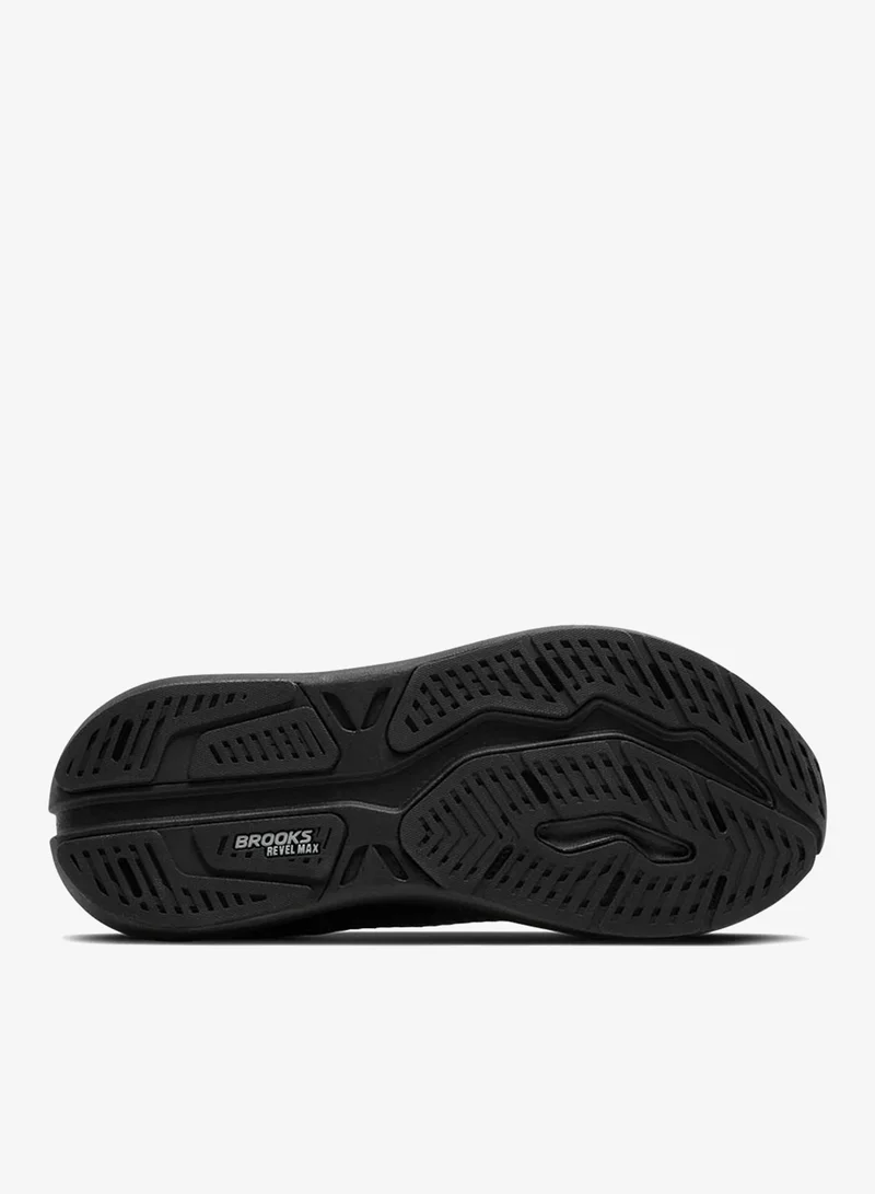 Brooks BLACK/BLACK/EBONY Revel Max for Men | Best Price UAE