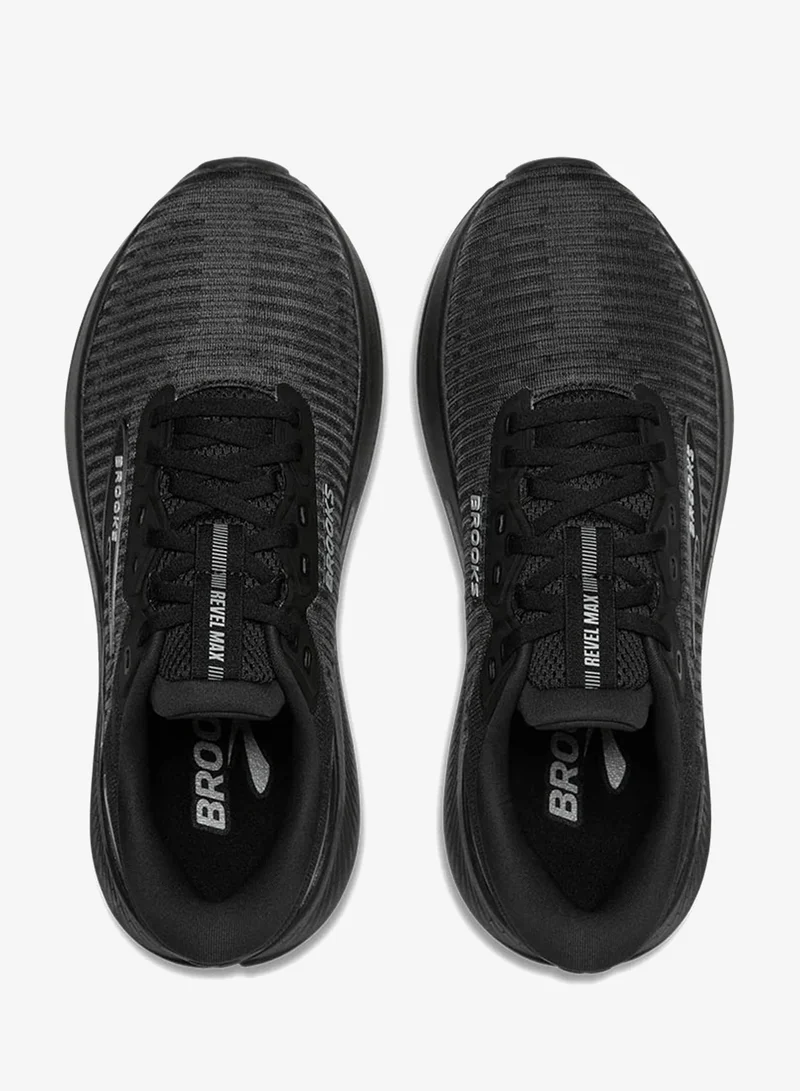 Brooks BLACK/BLACK/EBONY Revel Max for Men | Best Price UAE