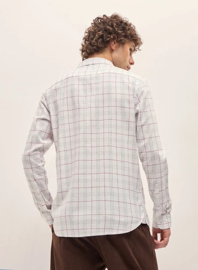 THE BEAR HOUSE Men's Shirt for Casual and Formal Wear | Classic Button-Down Style for Office, Daily Use, Travel, Events & All-Season Outfits | Versatile & Stylish Wardrobe Essential for Every Occasion