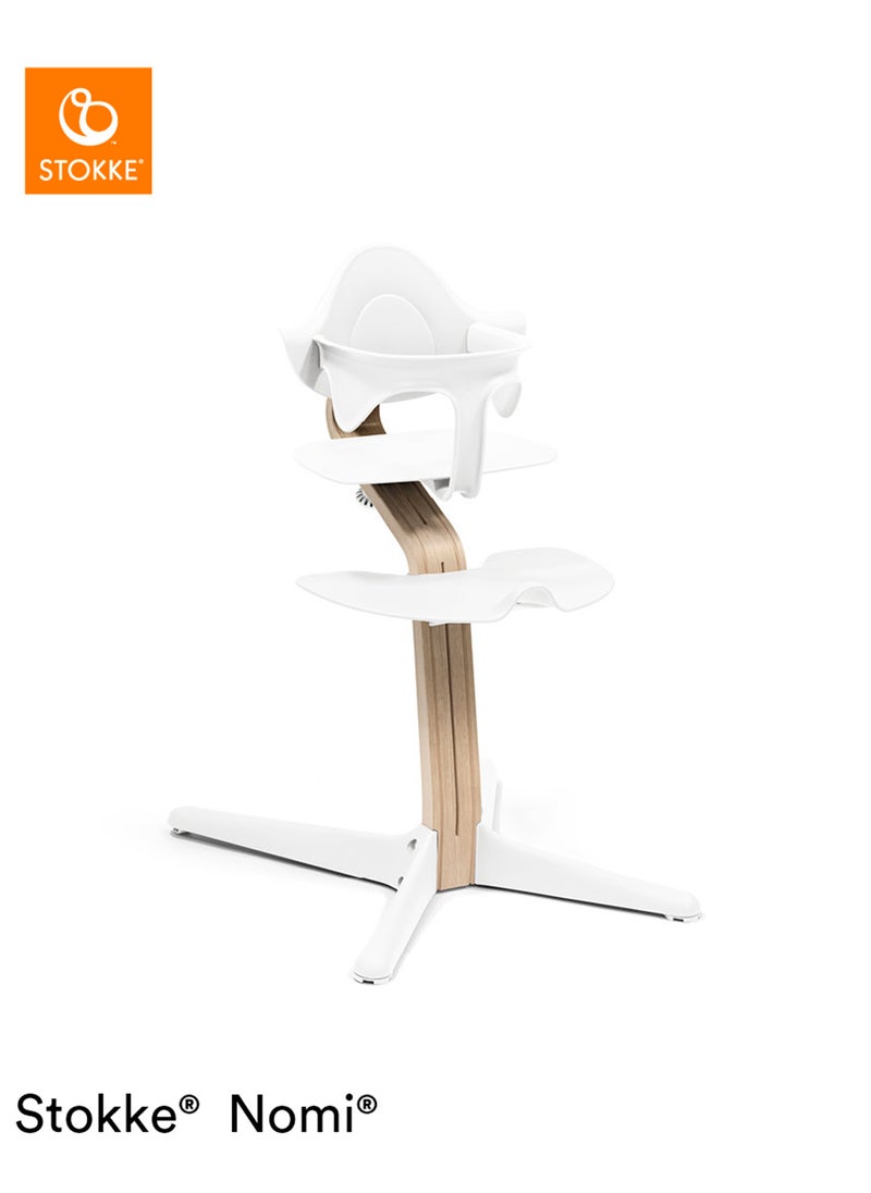 STOKKE - Nomi Baby Set Provides Side And Back Support While Baby Learns To Sit Compatible With Nomi Baby High Chair White - Image 1
