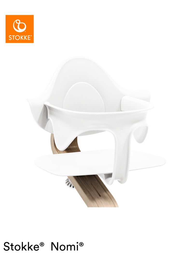 STOKKE - Nomi Baby Set Provides Side And Back Support While Baby Learns To Sit Compatible With Nomi Baby High Chair White - Image 1