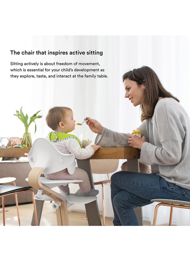 STOKKE - Nomi Baby Set Provides Side And Back Support While Baby Learns To Sit Compatible With Nomi Baby High Chair White - Image 1
