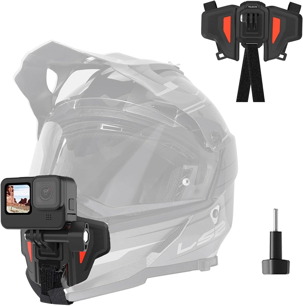 gopro Gopro Go Pro Helmet Chin Mount Z494C2A363C06C5CAAB70Z