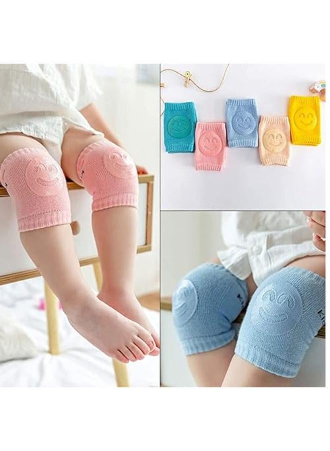 Spare Anti-Slip Baby Crawling Knee Brace/Unisex Baby Toddlers Knee Pads Crawling Support Protector Knee Pads, Pink, - Image 5