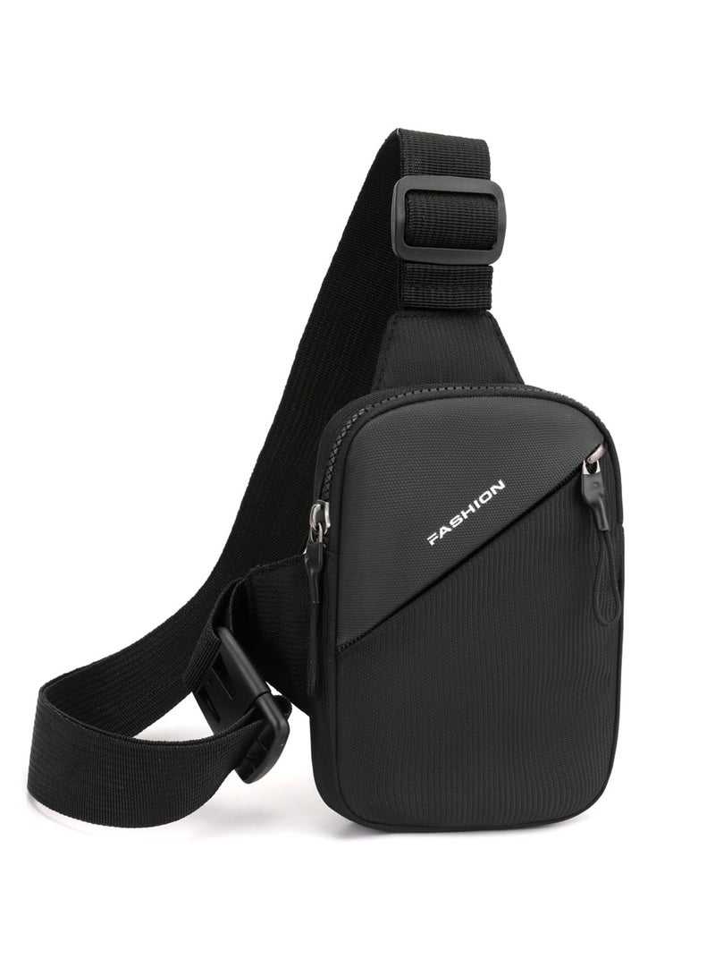 SYOSI Sling Bag Waterproof Crossbody Bag Casual Phone Chest Bag Men Small Crossbody Bag Women Fanny Packs Casual Phone Chest Bag Waterproof Slim Personal Pocket Bag Backpack for Travelling Hiking - Image 1