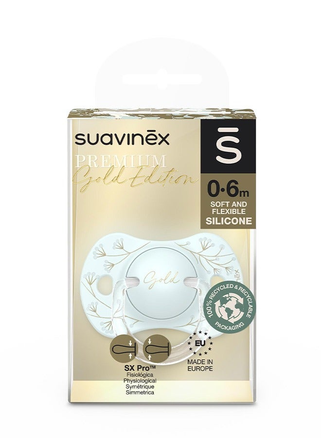 SUAVINEX سوفينكس مصاصة PHY S 0/6M بريميوم جولد بيج - Image 2