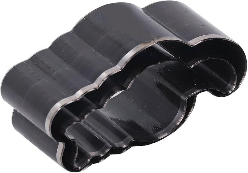 مجموعة قاطعة ثقب الجلد السبائكي قالب مجوف على شكل قطة 55 ملم 65 ملم أداة قطع نظيفة - Image 5