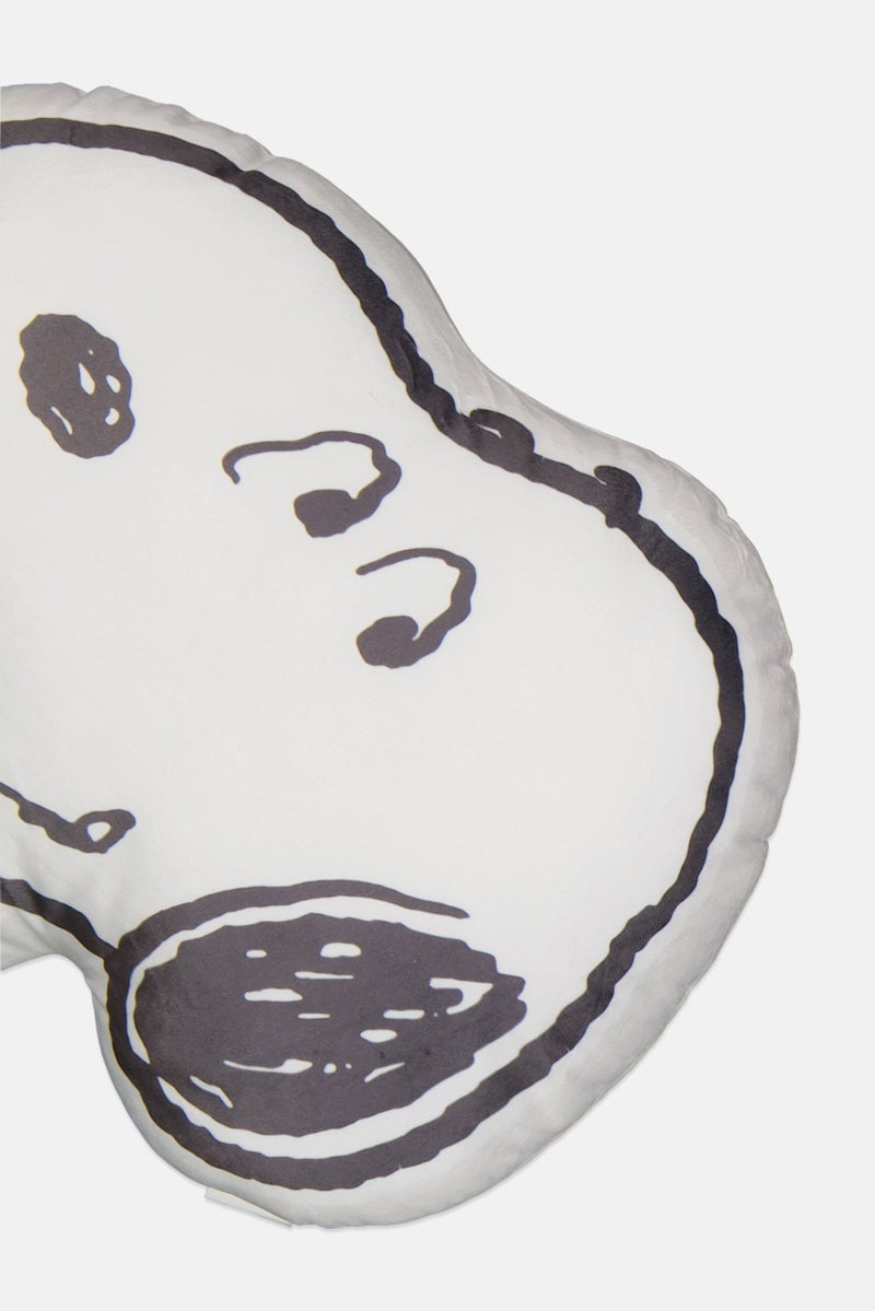 Peanuts Shaped Snoopy Cushion, White - Image 3
