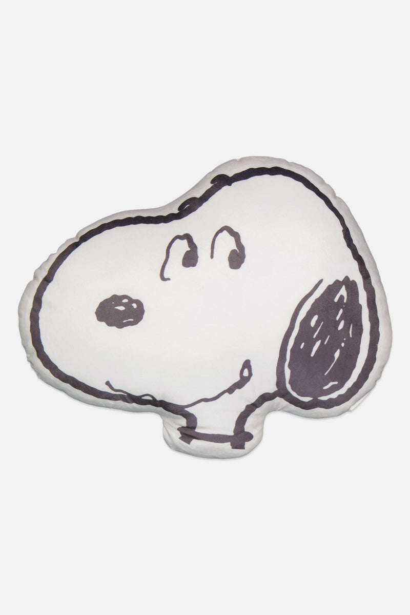 Peanuts Shaped Snoopy Cushion, White - Image 1