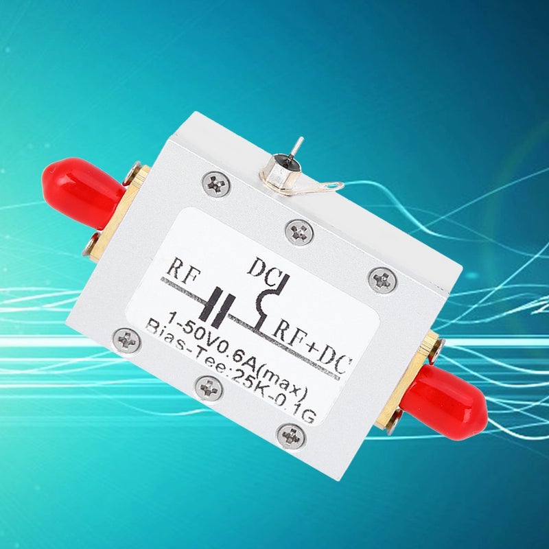 وحدة نطاق عريض RF - وحدة منع التيار المستمر DC - تغذية محورية - خسارة إدخالية منخفضة 25 كيلوهرتز - 100 ميجاهرتز HF AM - Image 2