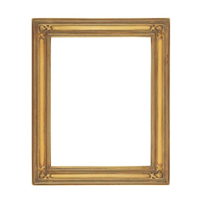 MUSEUM COLLECTION GOTHIC ORNATE PICTURE FRAME 8X10 GOLD CLOSED CORNER HIGHEND ANTIQUE STYLE FRAMES FOR CANVAS PAINTINGS OPEN BACK NO GLASS OR BACKING