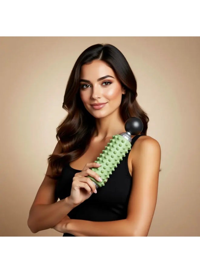 Pro-Touch Electric Massage Stick – Full Body Muscle Relaxation Electric Roller for Deep Tissue Massage – Rechargeable Portable Muscle Massager for Pain Relief, Reducing Muscle Tension, Relaxing Stiff Muscles After Workouts and Daily Activities – Ergonomic Design with Powerful Massage Head to Stimulate Blood Circulation, Improve Muscle Flexibility, and Relieve Muscle Strain – Suitable for Back, Neck, Shoulders, Legs, and Arms – Professional Home and Sports Massage Tool for Full Body Relaxation, Muscle Recovery, and Stress Relief - Image 1