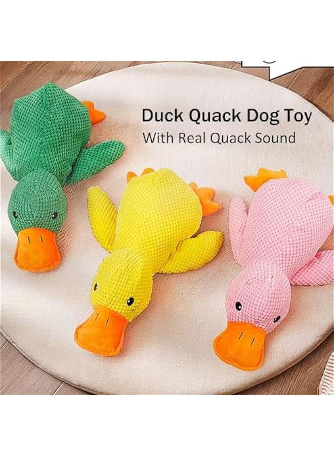 لعبة البطة المحشوة للكلاب مع مصدر صوتي - Image 3