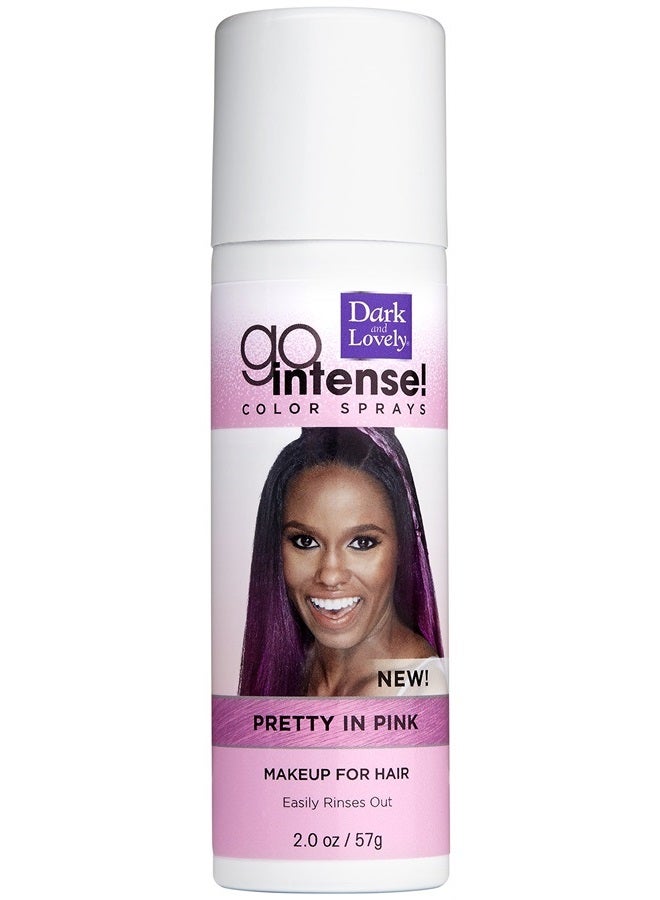 SoftSheen-Carson Dark and Lovely Go Intense Color Sprays, Pretty In Pink, 2 Oz - Image 1