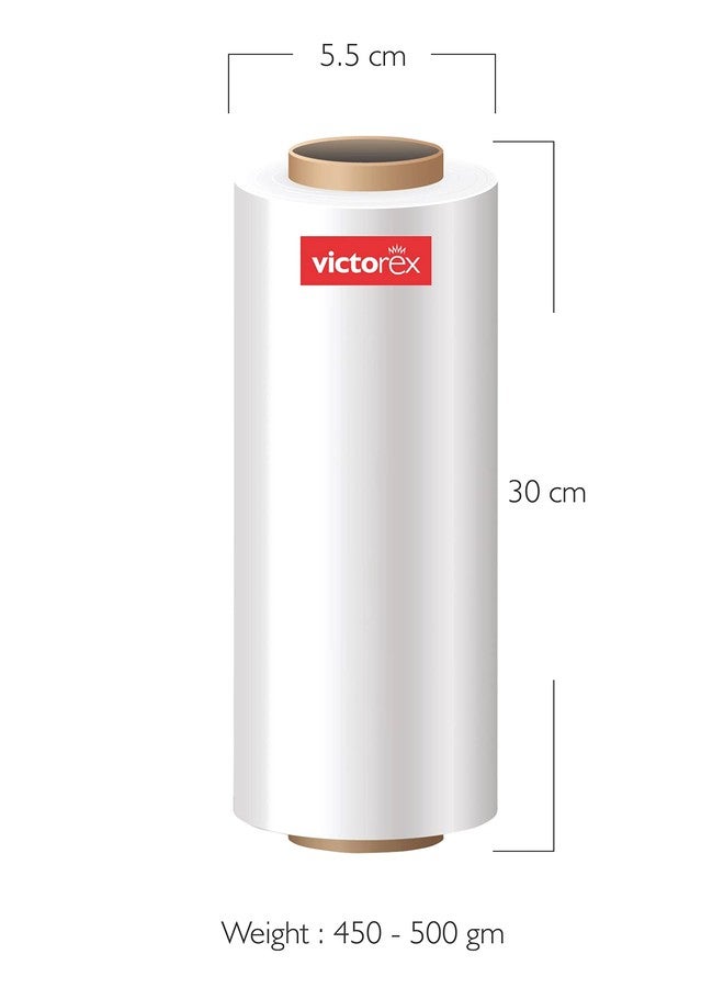 victorex-Compostable Packing Material, 12 Inch (300 mm), 100 Meters Length Per Unit, (Pack of 2), White - Image 2
