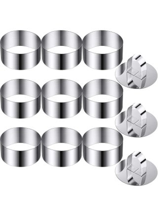 Patelai Round Cake Mold Stainless Steel Cake Mousse Mold Cake Ring Including Pushers  3.15 Inches Diameter  12 - pzsku/Z494CB23276BA3C62BA3CZ/45/_/1720034939/2847ab0c-b7bc-46d3-bb43-352ea15db290