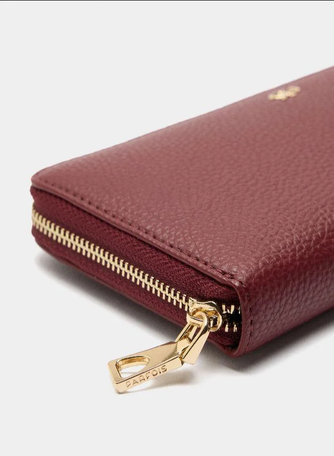 بارفوا محفظة بنسيج وسحاب مغلق