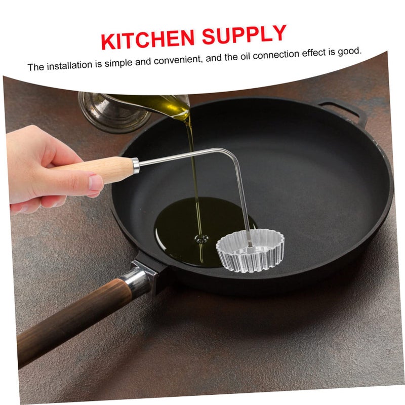 Metal Bunuelos Maker Set With Lifting Tool And Wood Shaper - Image 3