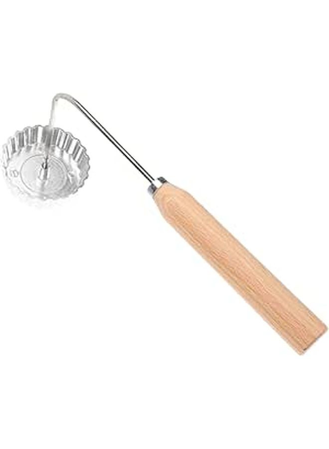 Metal Bunuelos Maker Set With Lifting Tool And Wood Shaper - Image 1