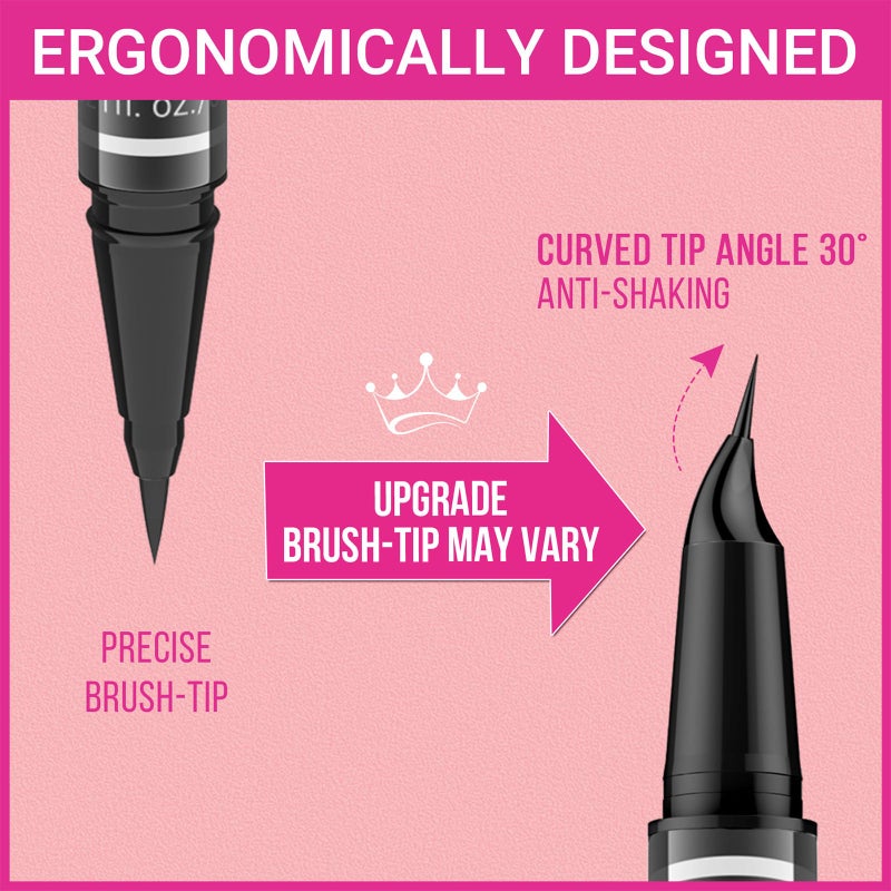 iMethod Eyebrow Pen - Eyebrow Pencil Magical 2-in-1 Eye Brow Pencils for Women with 4-Fork-Tip & Precise Brush-Tip for Natural Hair-Like Brows, Last All-Day, with Eyebrow Spoolie Brush, Brown - Image 5