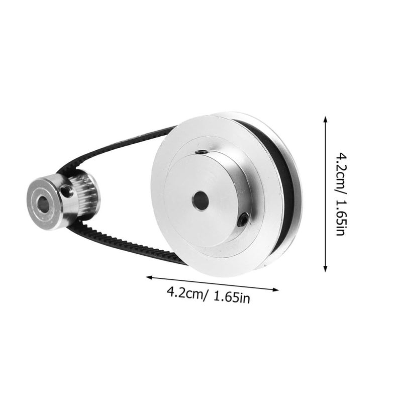 Aluminum Alloy 20T 60T Synchronous Pulley 6mm Belt 3D Printer Gear Set - Image 3