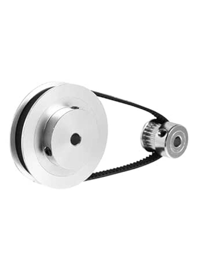 Aluminum Alloy 20T 60T Synchronous Pulley 6mm Belt 3D Printer Gear Set - Image 1
