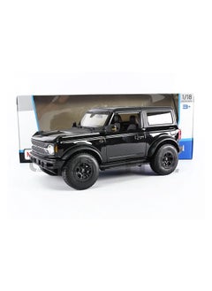 Maisto Maisto Ford Bronco Wildtrak 2021 Diecast Car (1:18, Black)  - Image 3